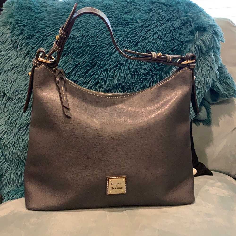 Dooney and Burke Dark Gray HOBO